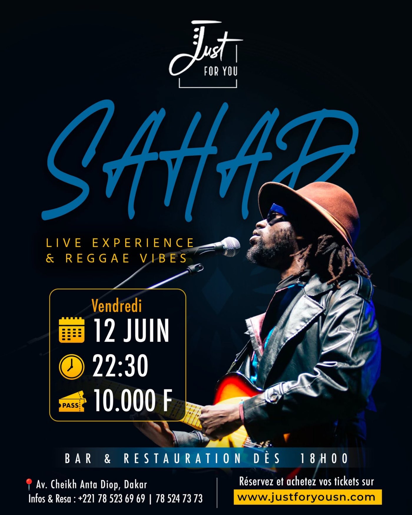SAHAD - LIVE EXPERIENCE & REGGAE VIBES