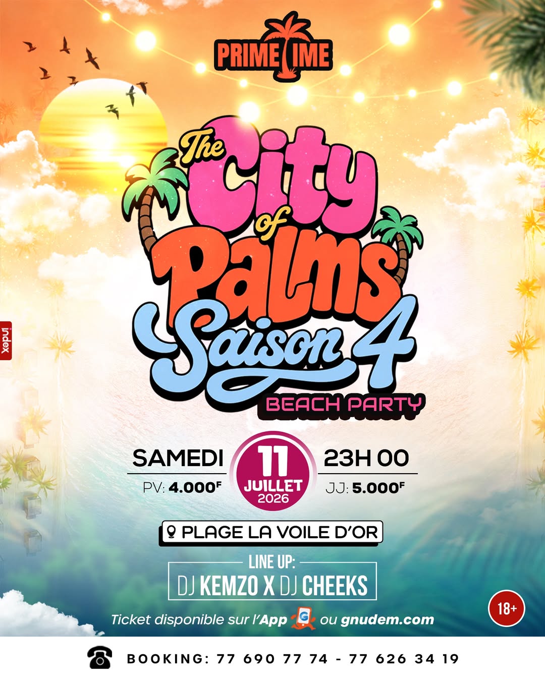 The City of Palms Saison 4 Beach Party