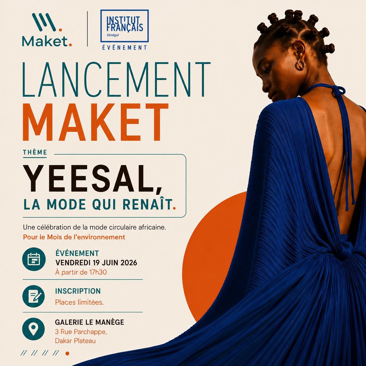 Lancement MAKET - Thème Yeesal, la mode qui renaît