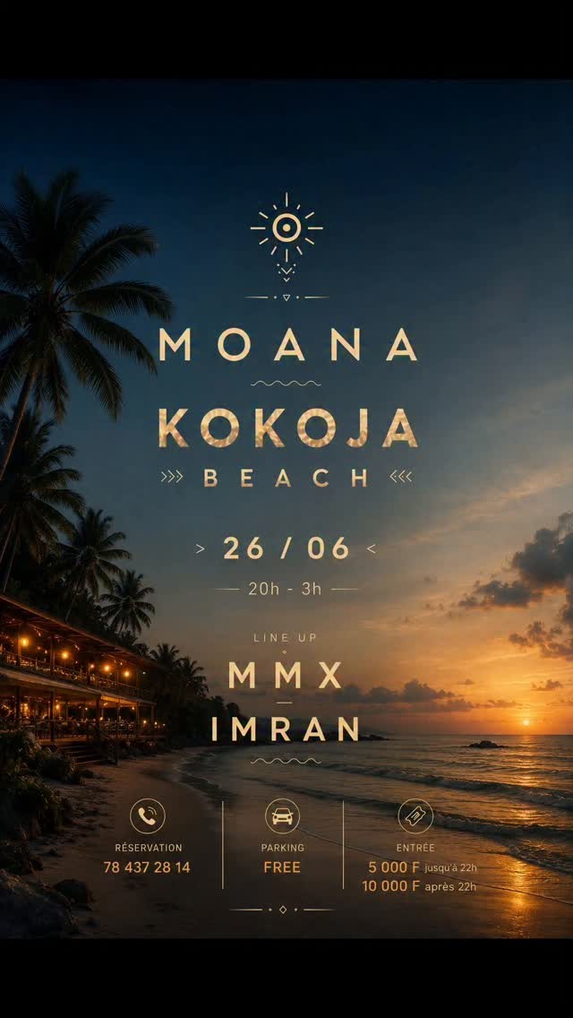 Moana @ Kokoja Beach