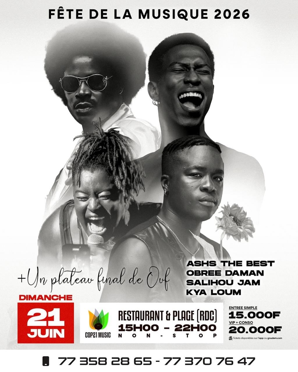 🎶 FÊTE DE LA MUSIQUE 2026 🎶 @ COP21