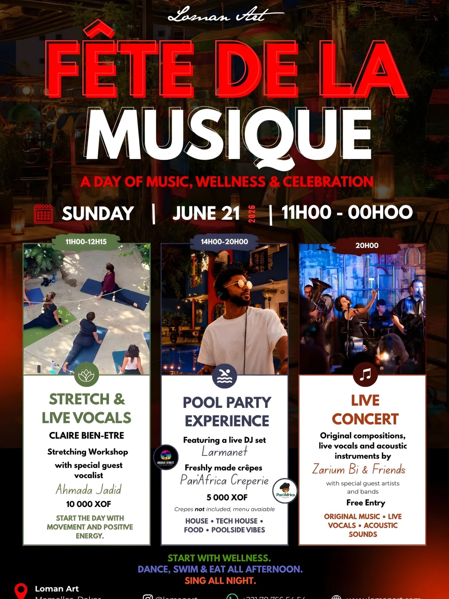 🎶 FÊTE DE LA MUSIQUE 2025 at Loman Art 🎶