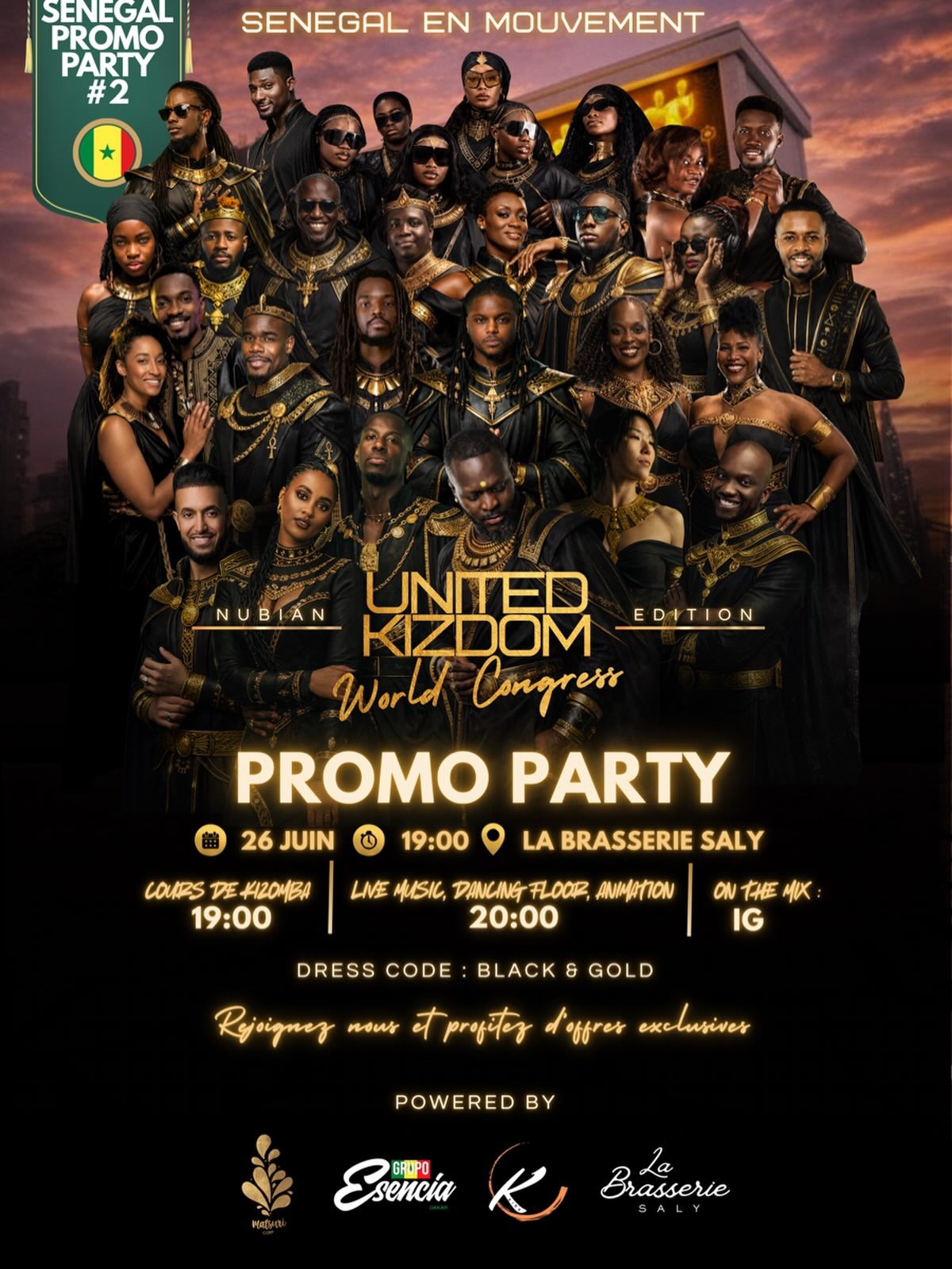 2ème round ! Promo Party #2 du Festival @ukworldcongress 2026 ! 🔥