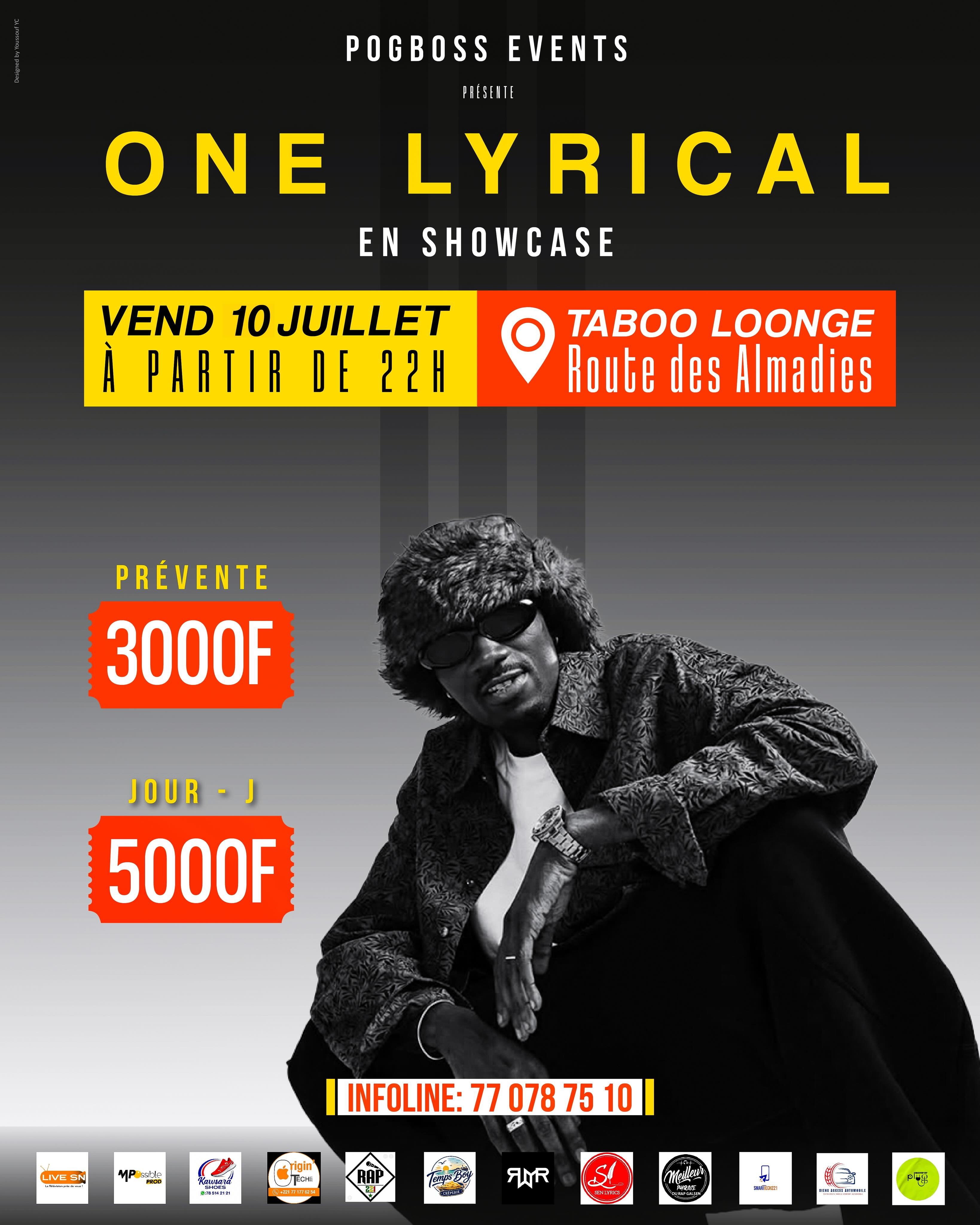 ONE LYRICAL EN SHOWCASE