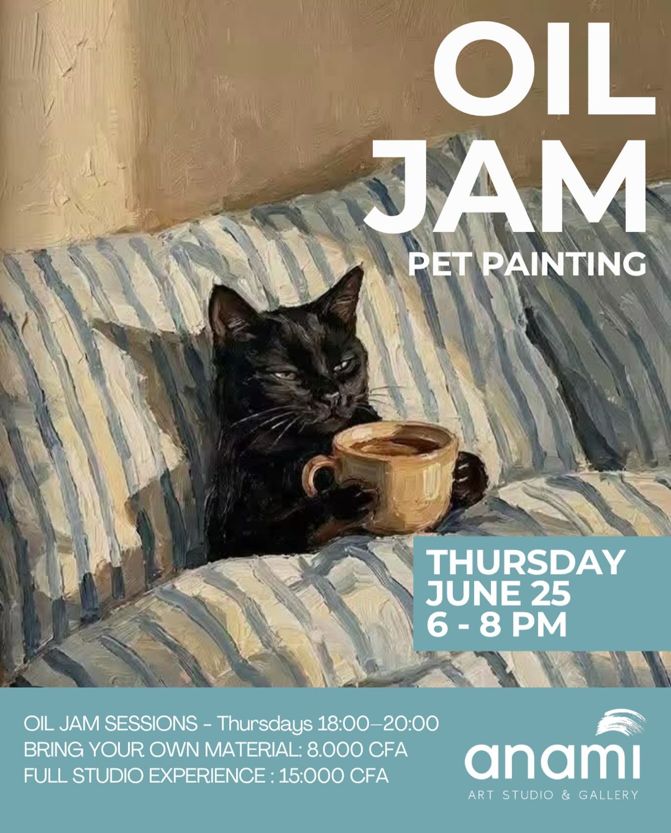 🐾 OIL JAM: PET PAINTING