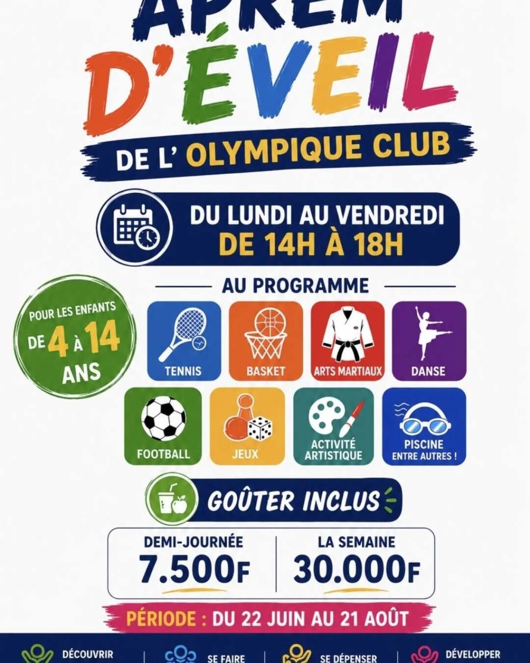 Après-midi d'éveil de l'Olympique Club