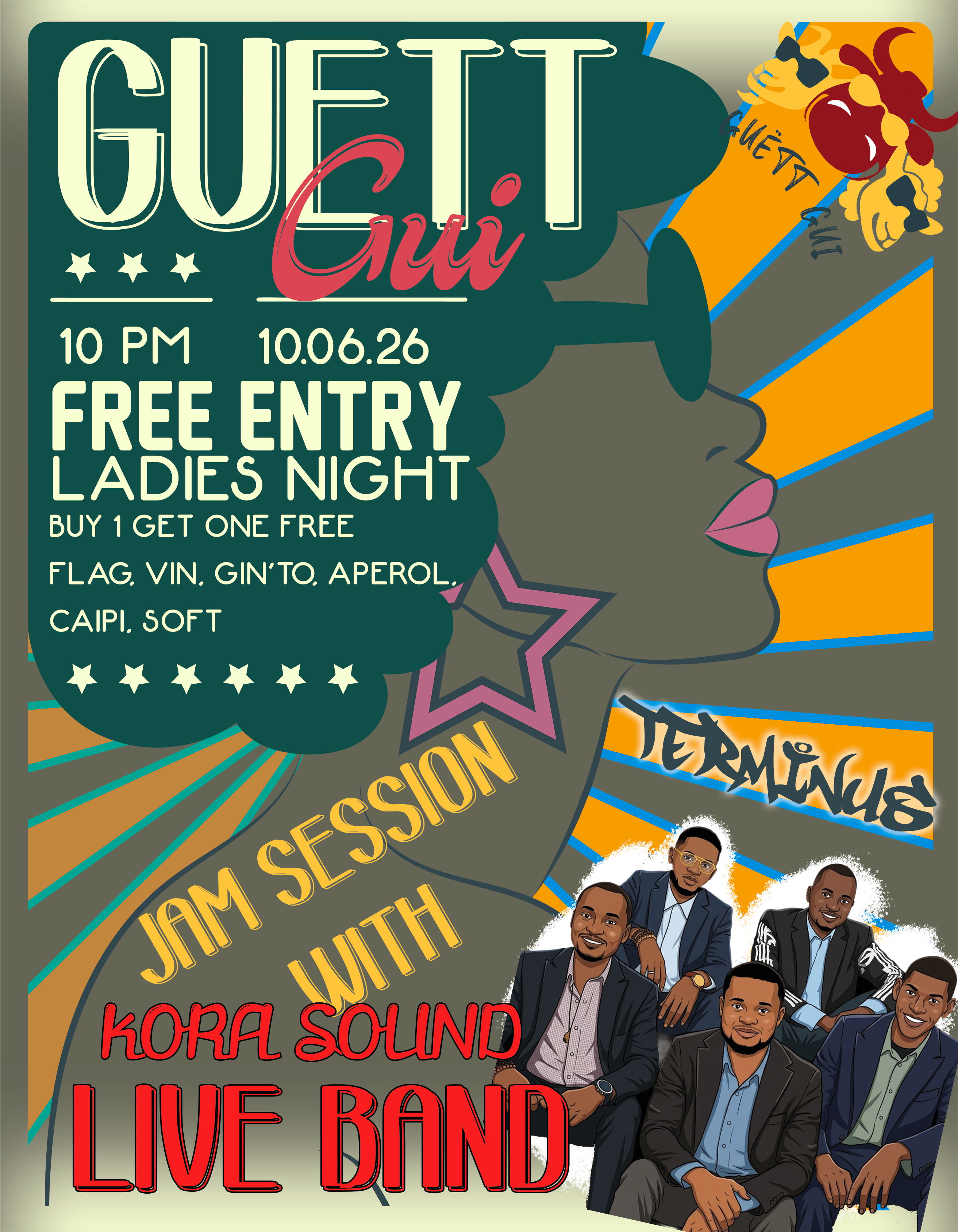GUETT GUI & Ladies Night