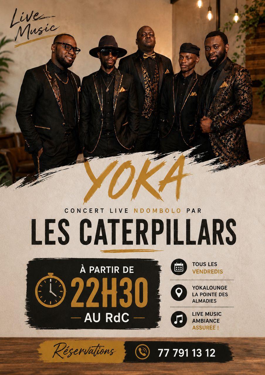 Concert Live Ndombolo par Les Caterpillars
