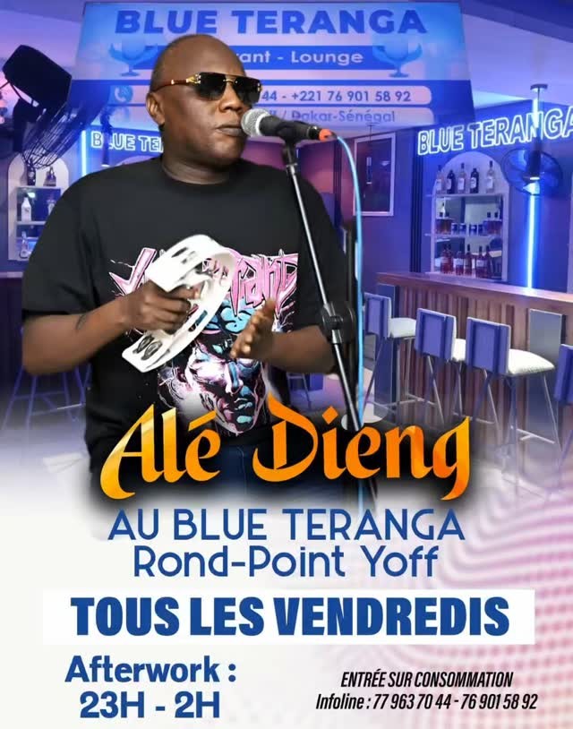 Soirée Afterwork avec Alé Dieng