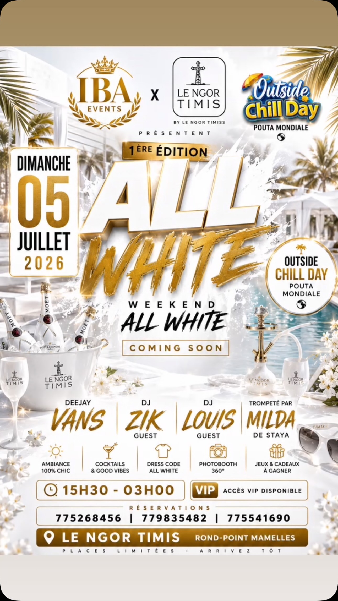 ALL WHITE WEEKEND