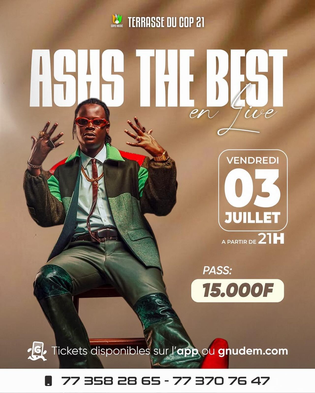 ASHS THE BEST en live