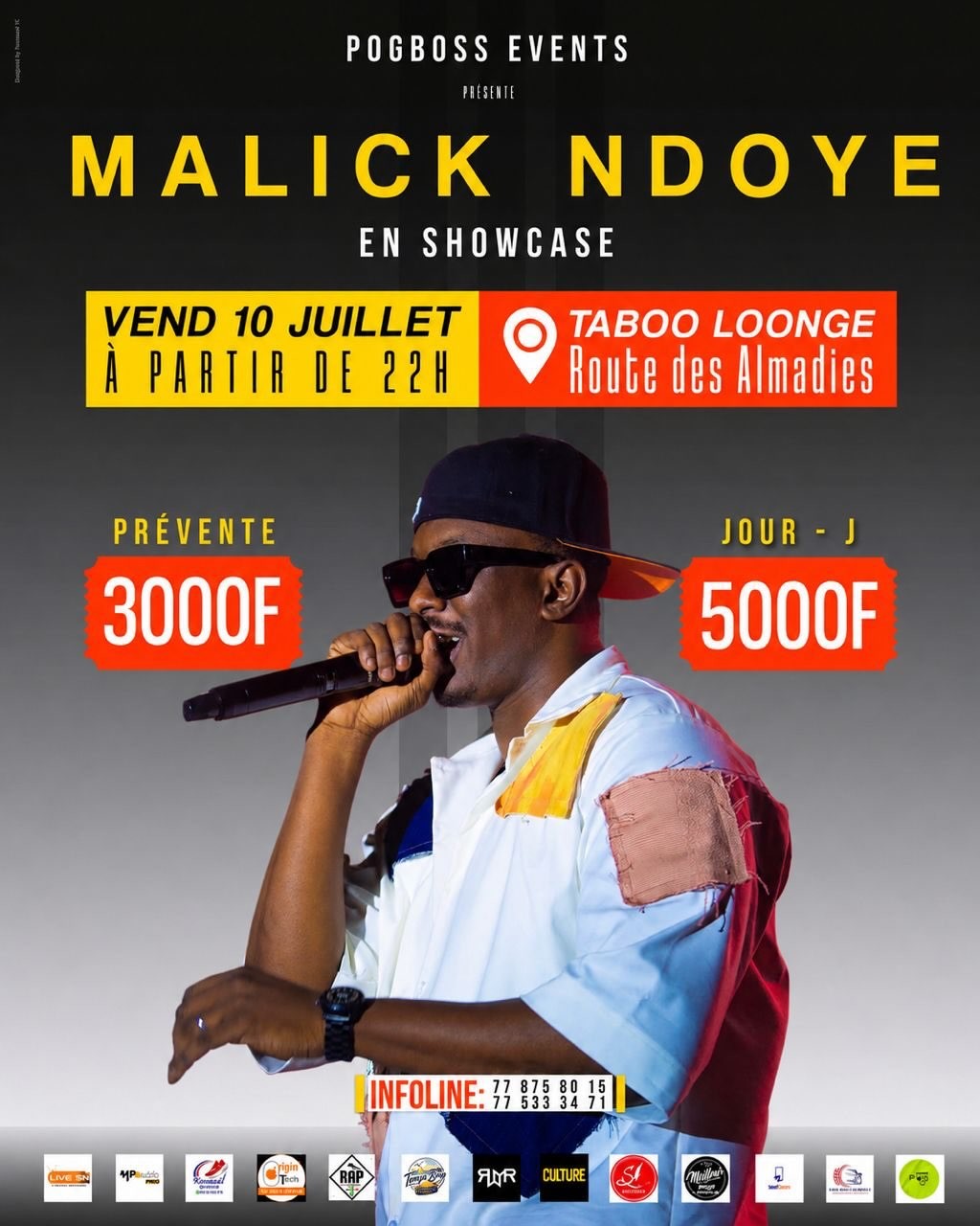 Malick Ndoye en Showcase