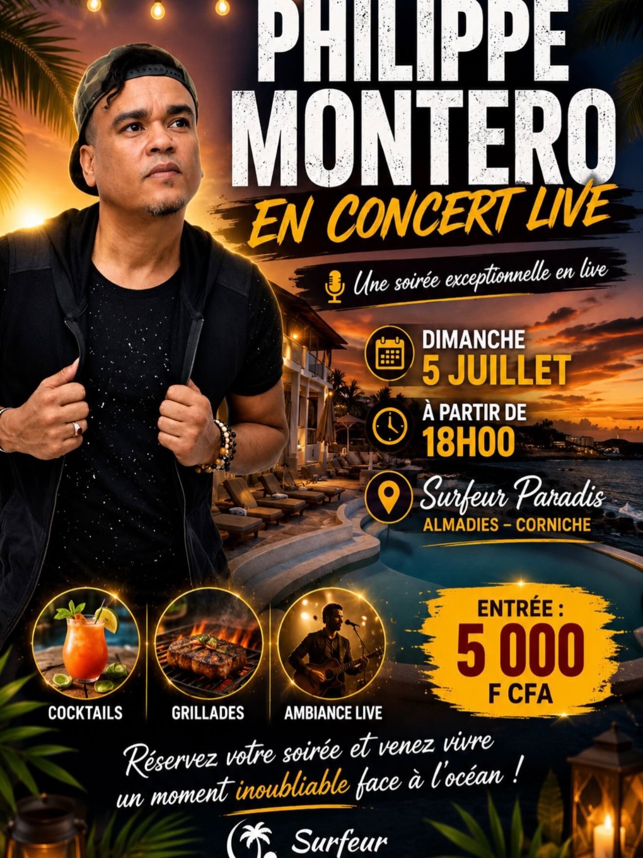 Philippe Montero en Concert Live