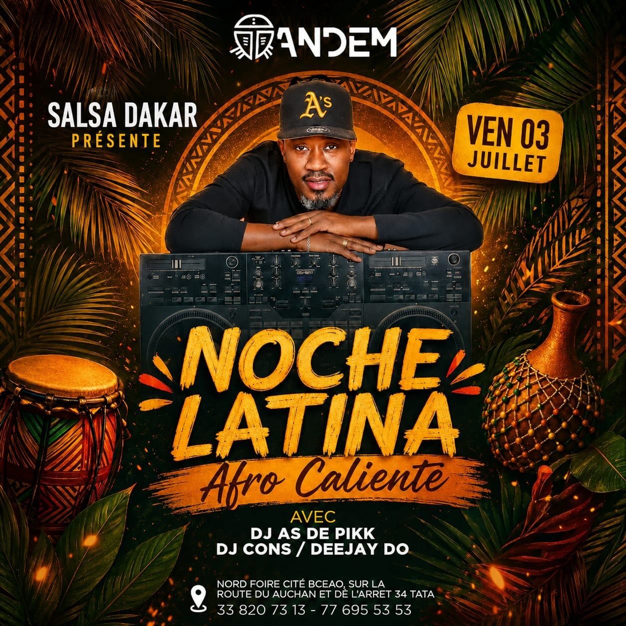 Noche Latina Afro Caliente