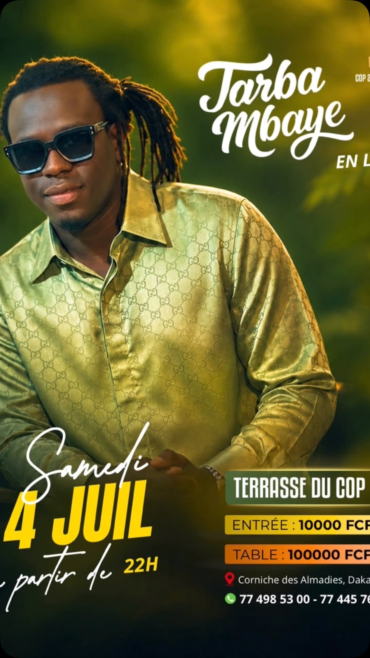 Tarba Mbaye EN LIVE