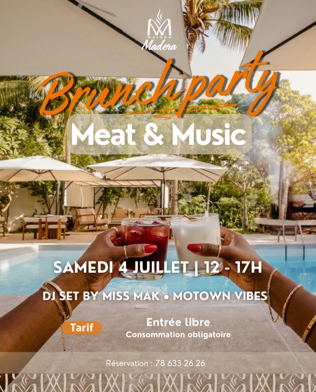 Brunch Party : Meat & Music 🌴