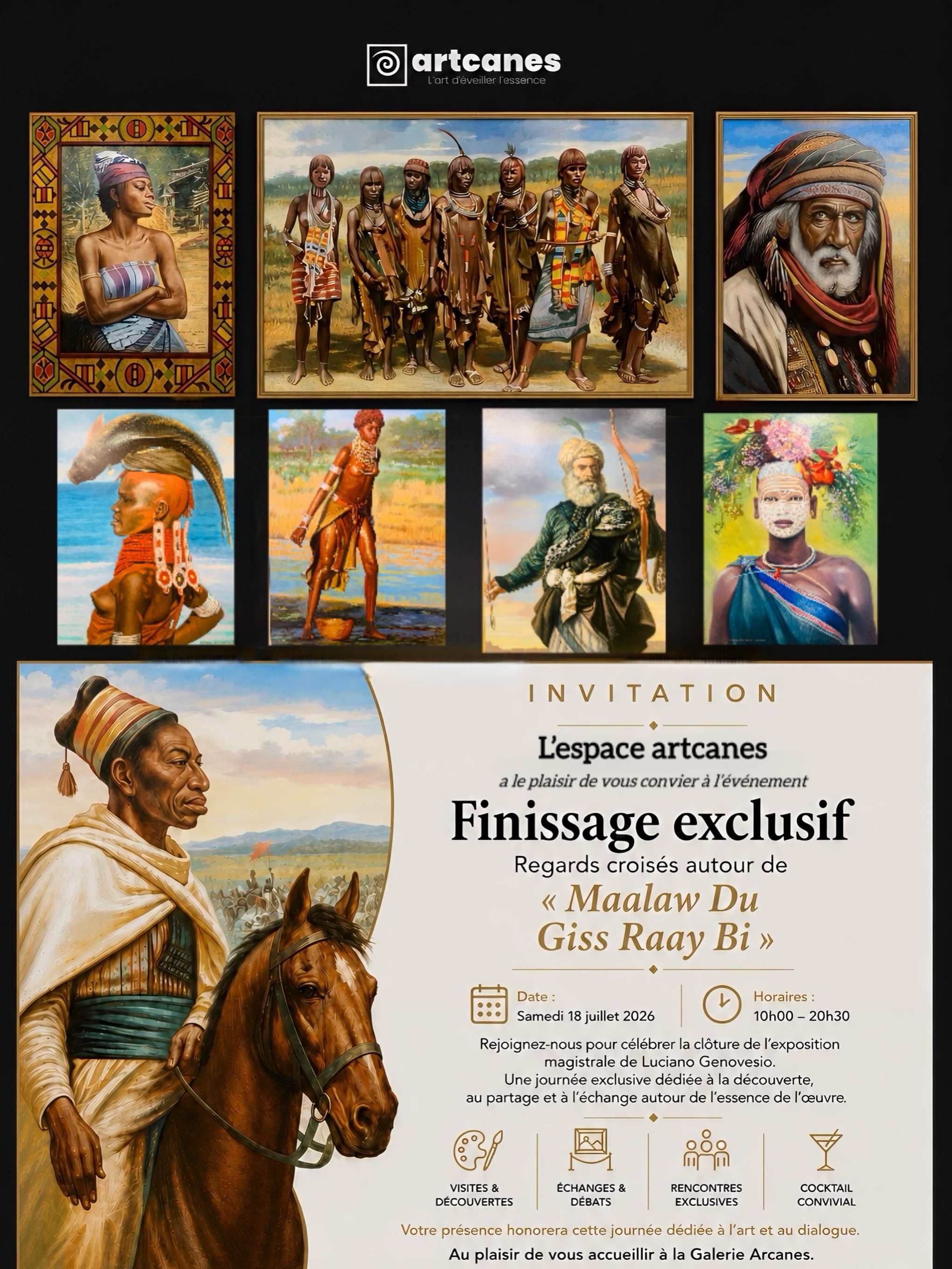 Finissage de l’exposition « Maalaw du giss raay bi »