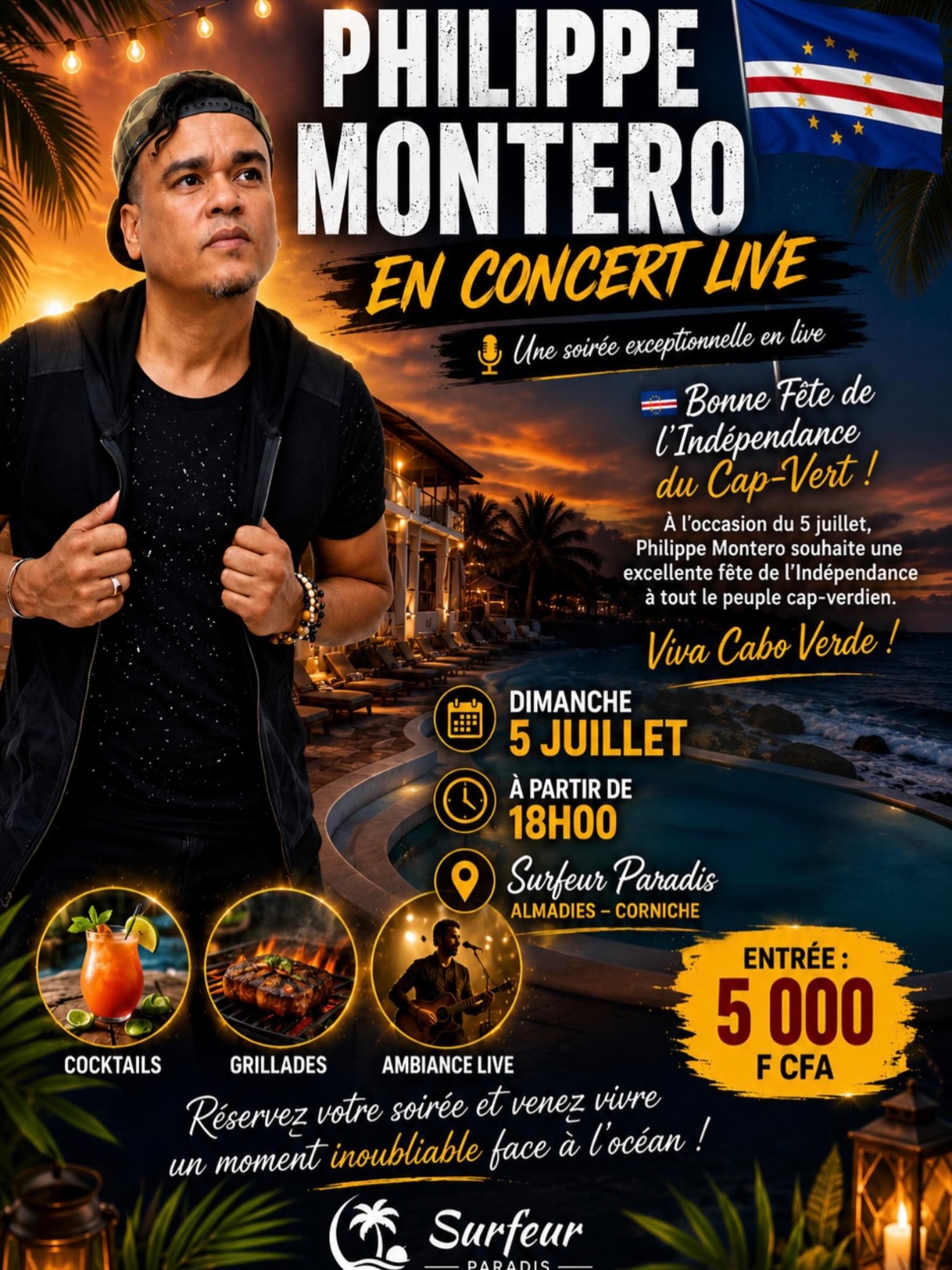 Philippe Montero en Concert Live