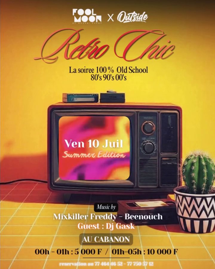 RETRO CHIC IS BACK ! SUMMER EDITION