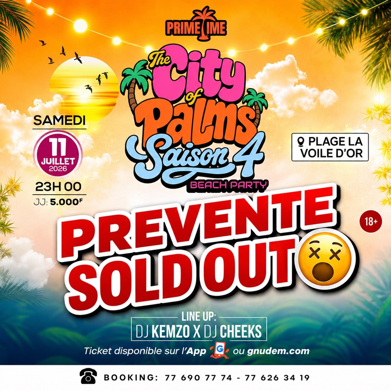 The City of Palms Saison 4 Beach Party