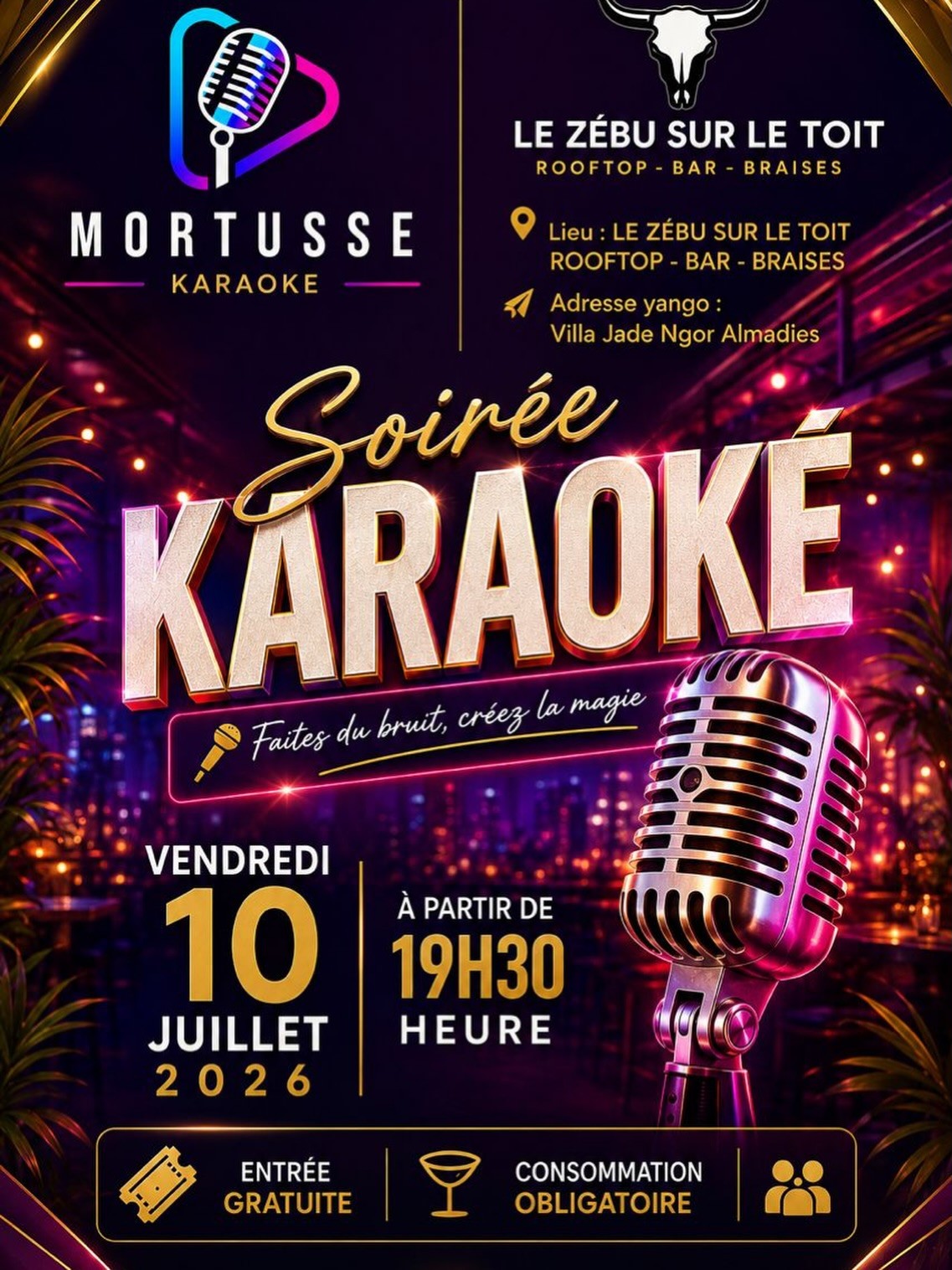 Soirée KARAOKE