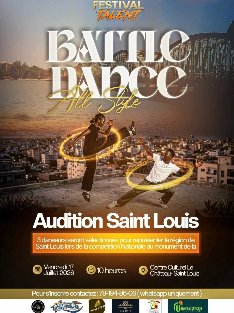 📍 SAINT-LOUIS, C'EST À VOUS ! Audition Danse🔥