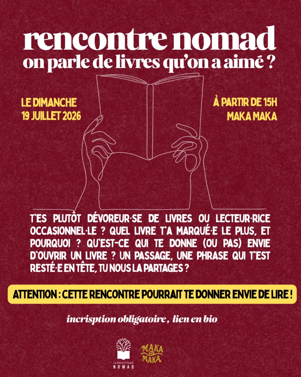 Rencontre Bouquin Nomade