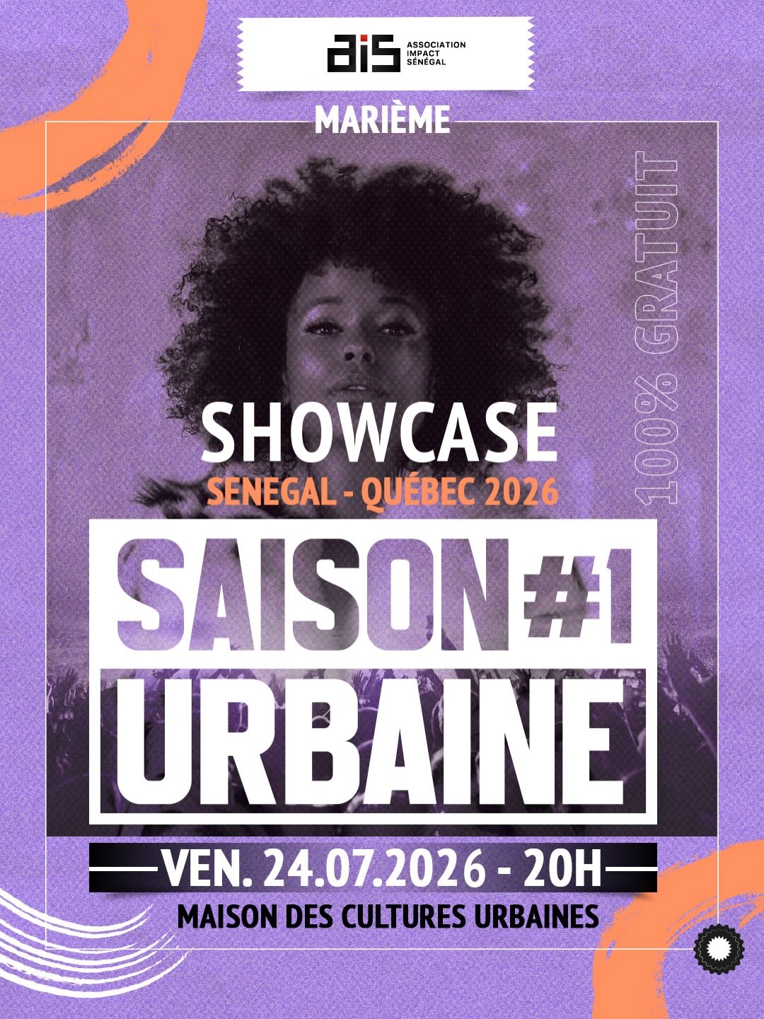 Saison Urbaine #1 - Showcase Sénégal-Québec 2026