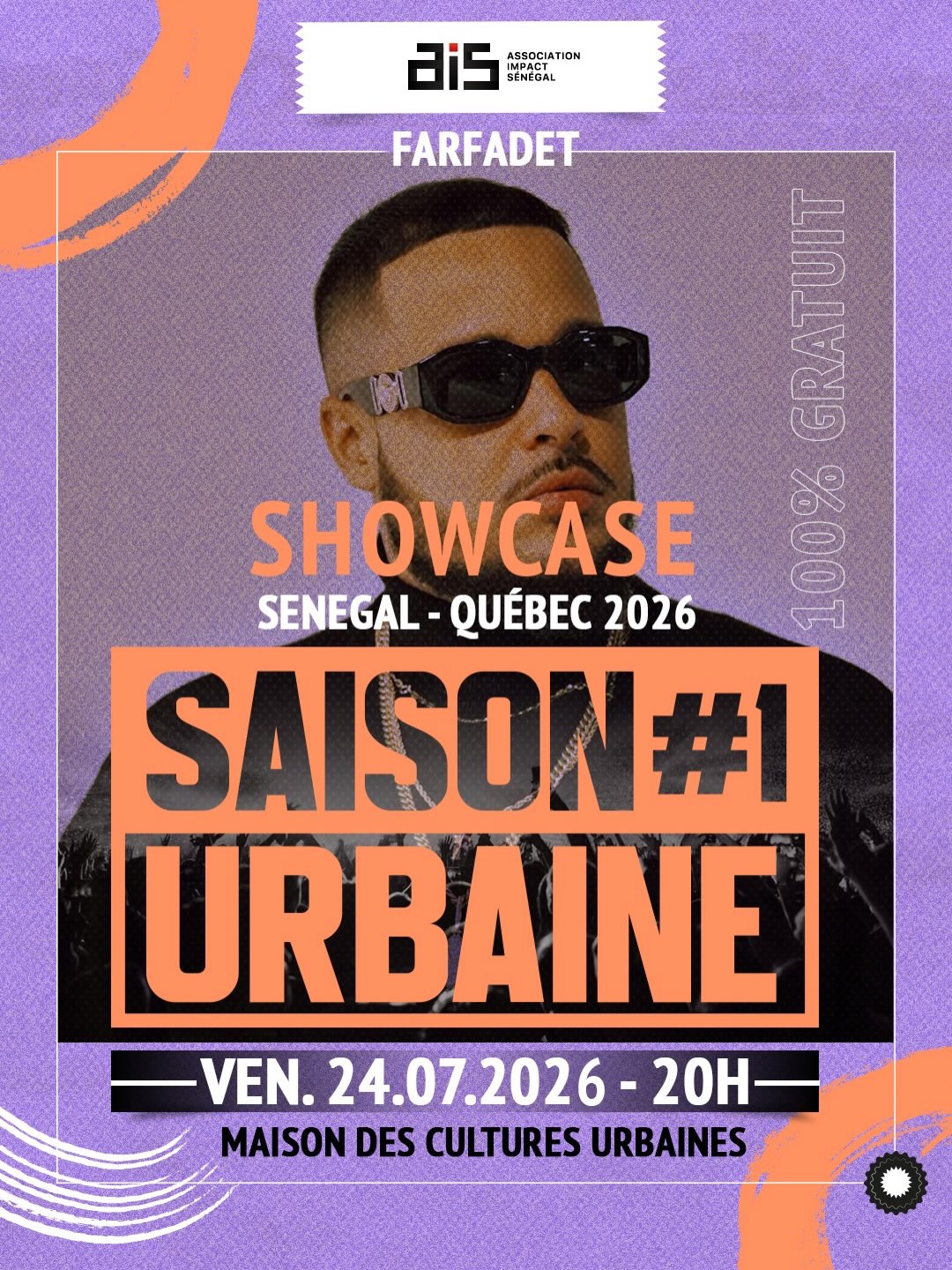 Saison Urbaine #1 - Showcase Sénégal-Québec 2026