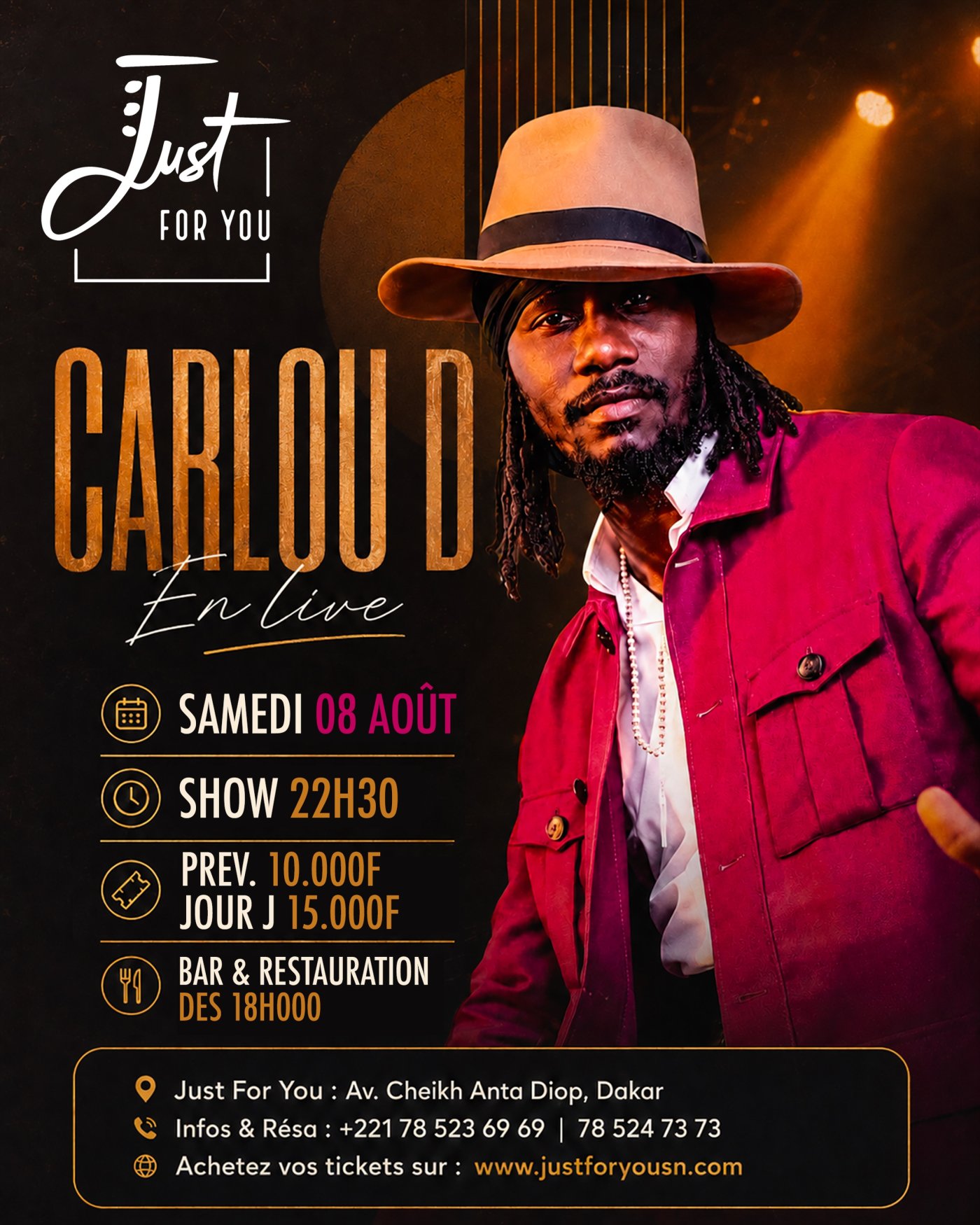 Carlou D En Live