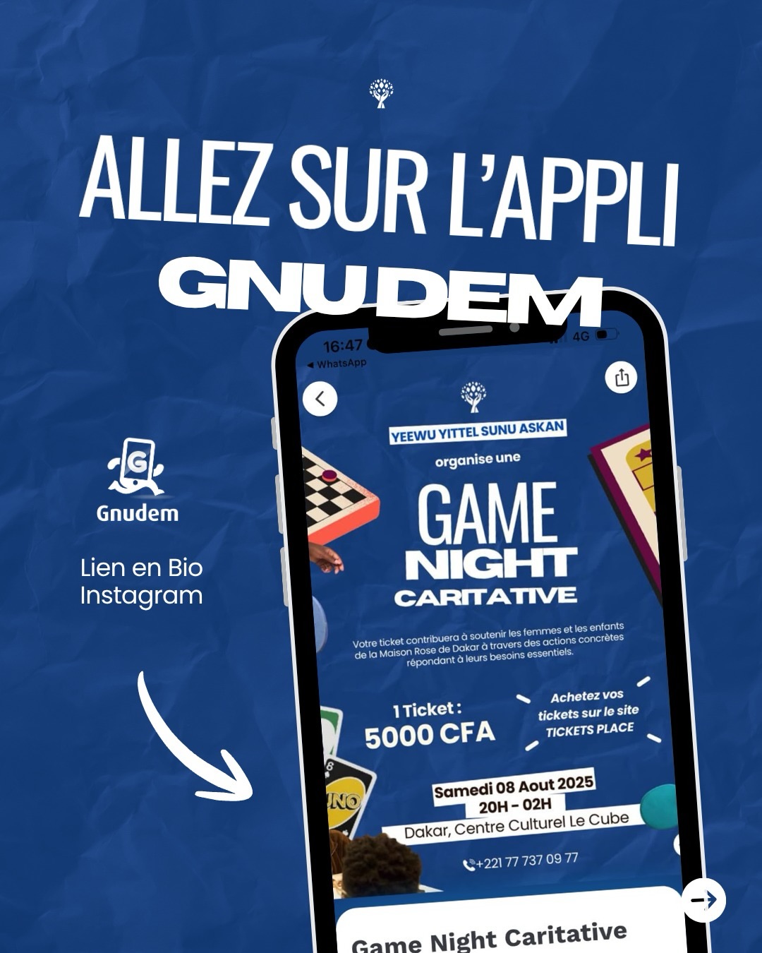 Game Night Caritative