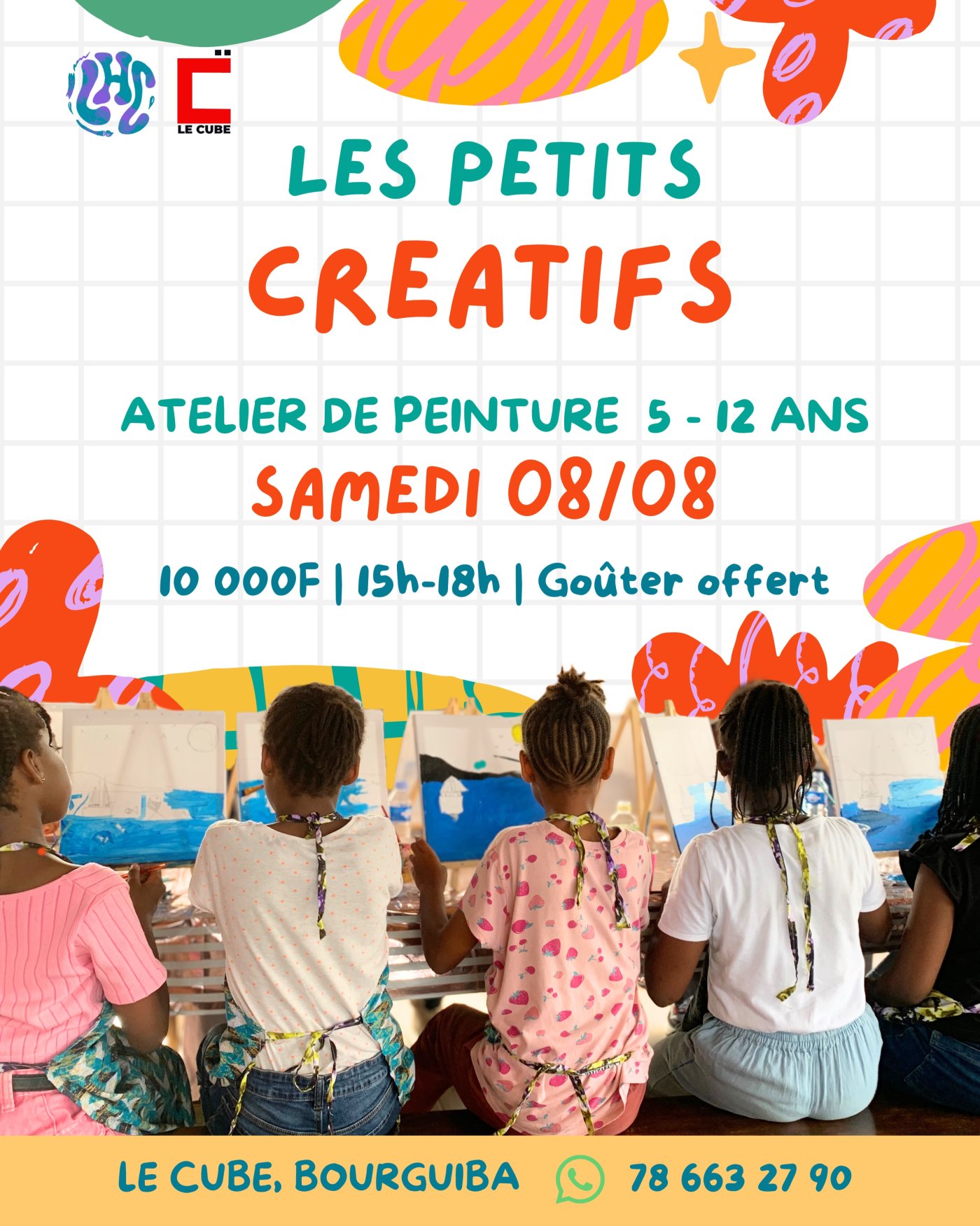 Les Petits Créatifs : Atelier de peinture pour enfants (5-12 ans)