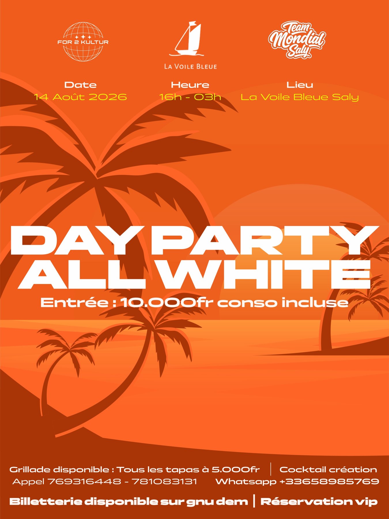 DAY PARTY ALL WHITE