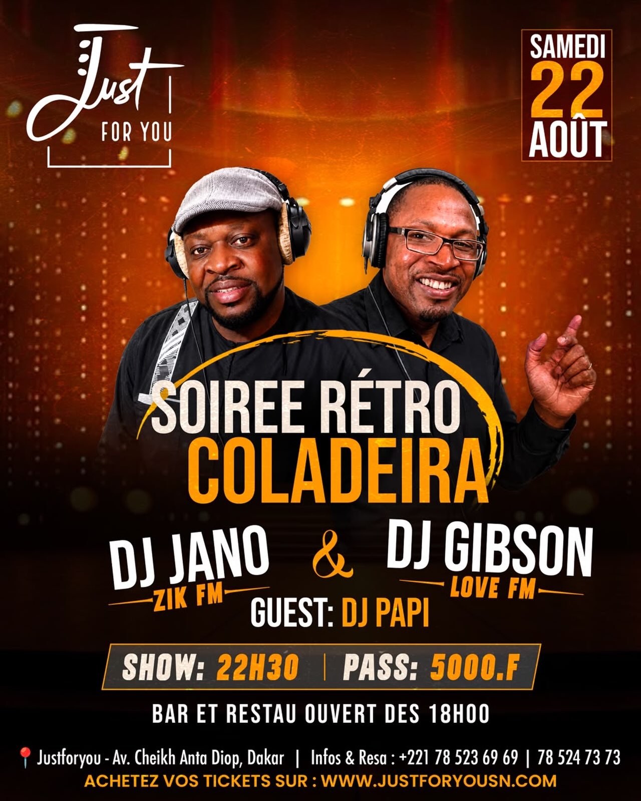 Soirée Rétro Coladeira