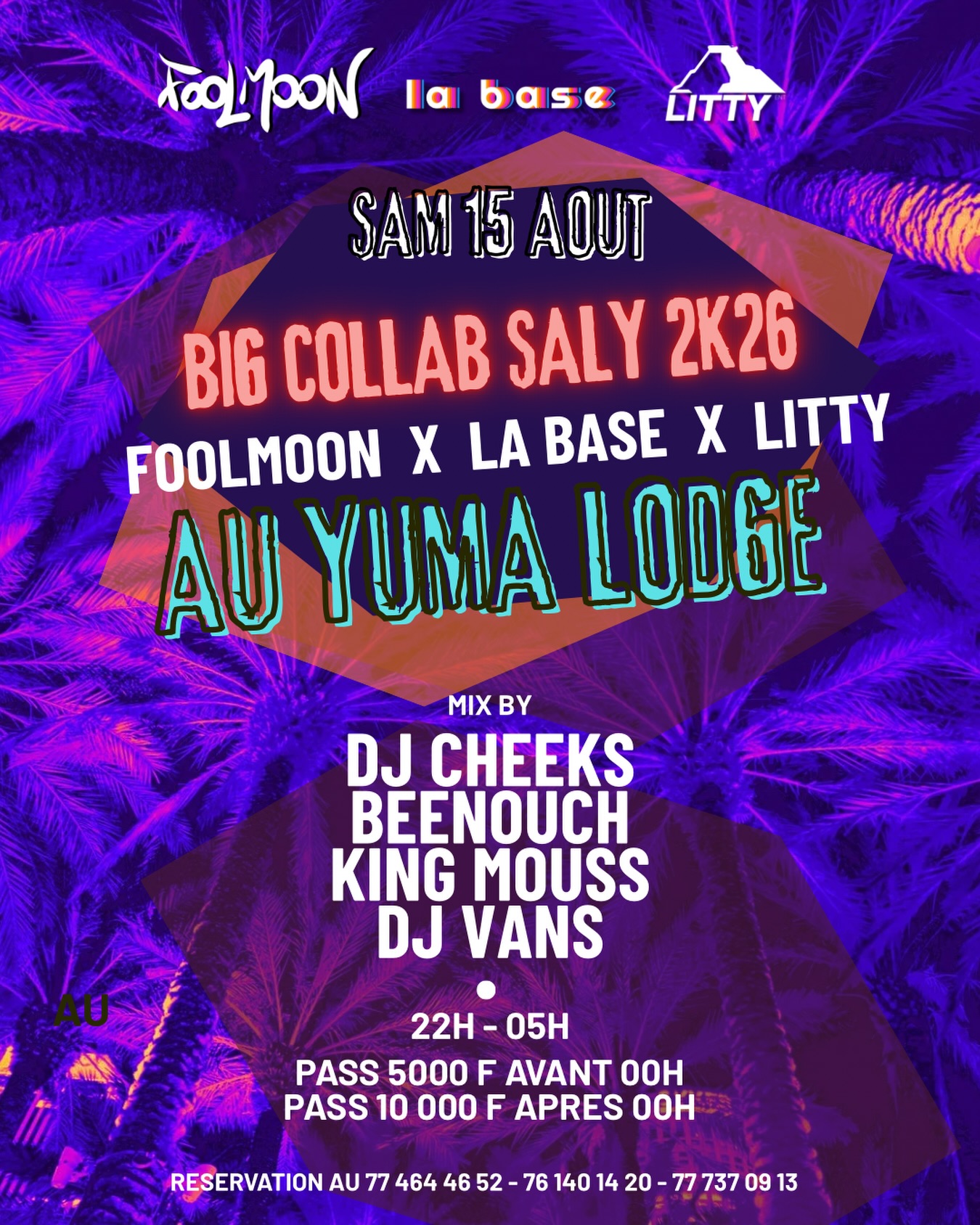 BIG COLLAB SALY 2K26 : Foolmoon x La Base x Litty