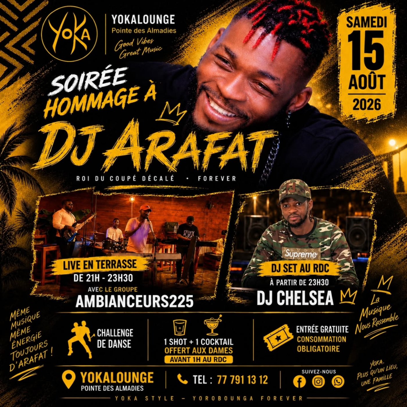 Soirée Hommage à DJ Arafat