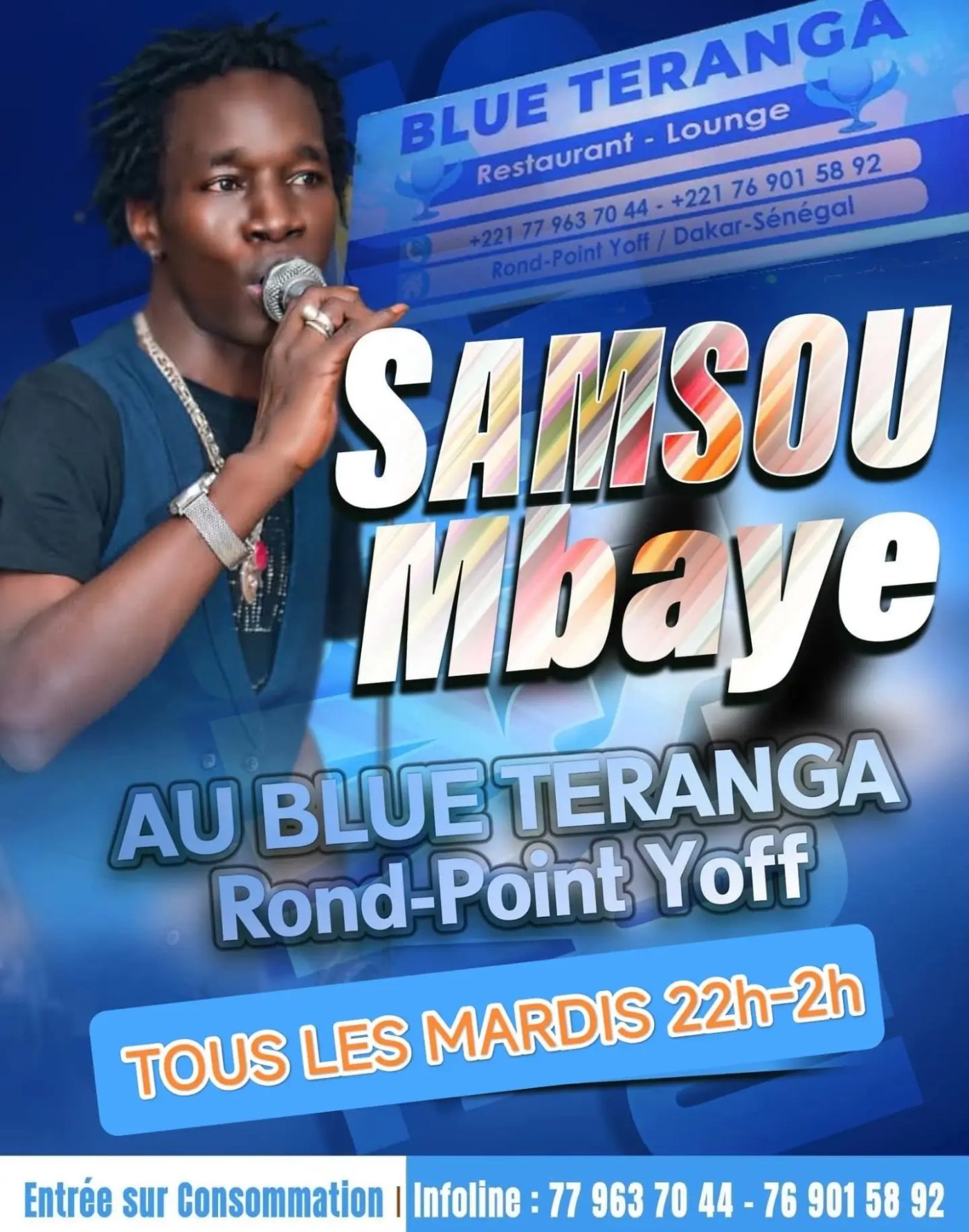Soirée musicale avec Samsou Mbaye