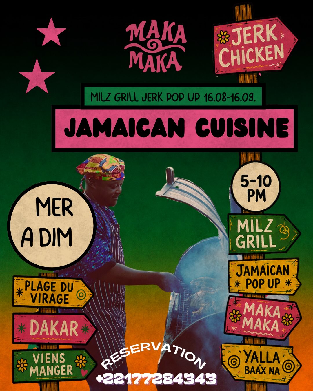 Opening Party - Jamaican Jerk Pop Up