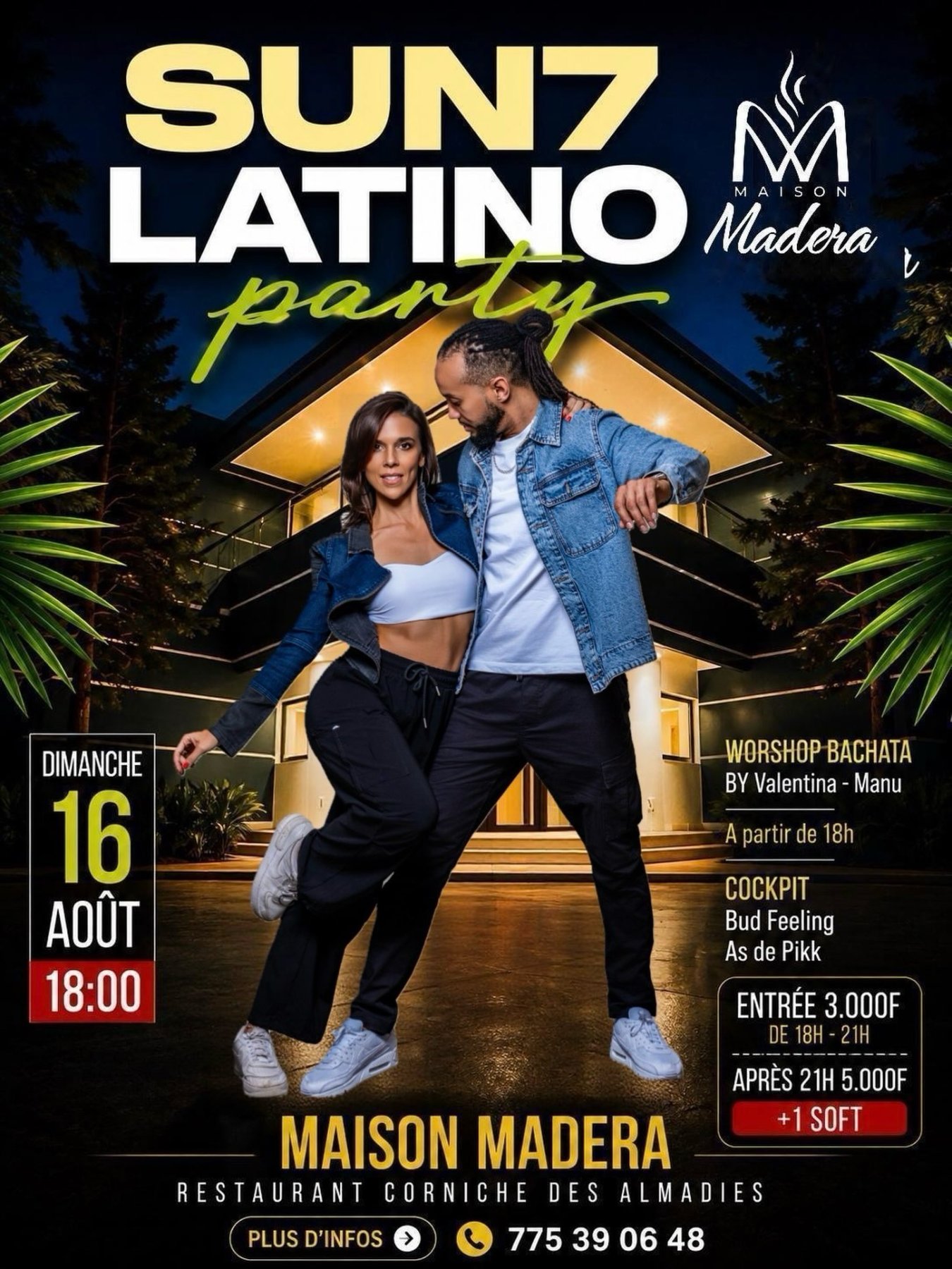 SUN7 LATINO party