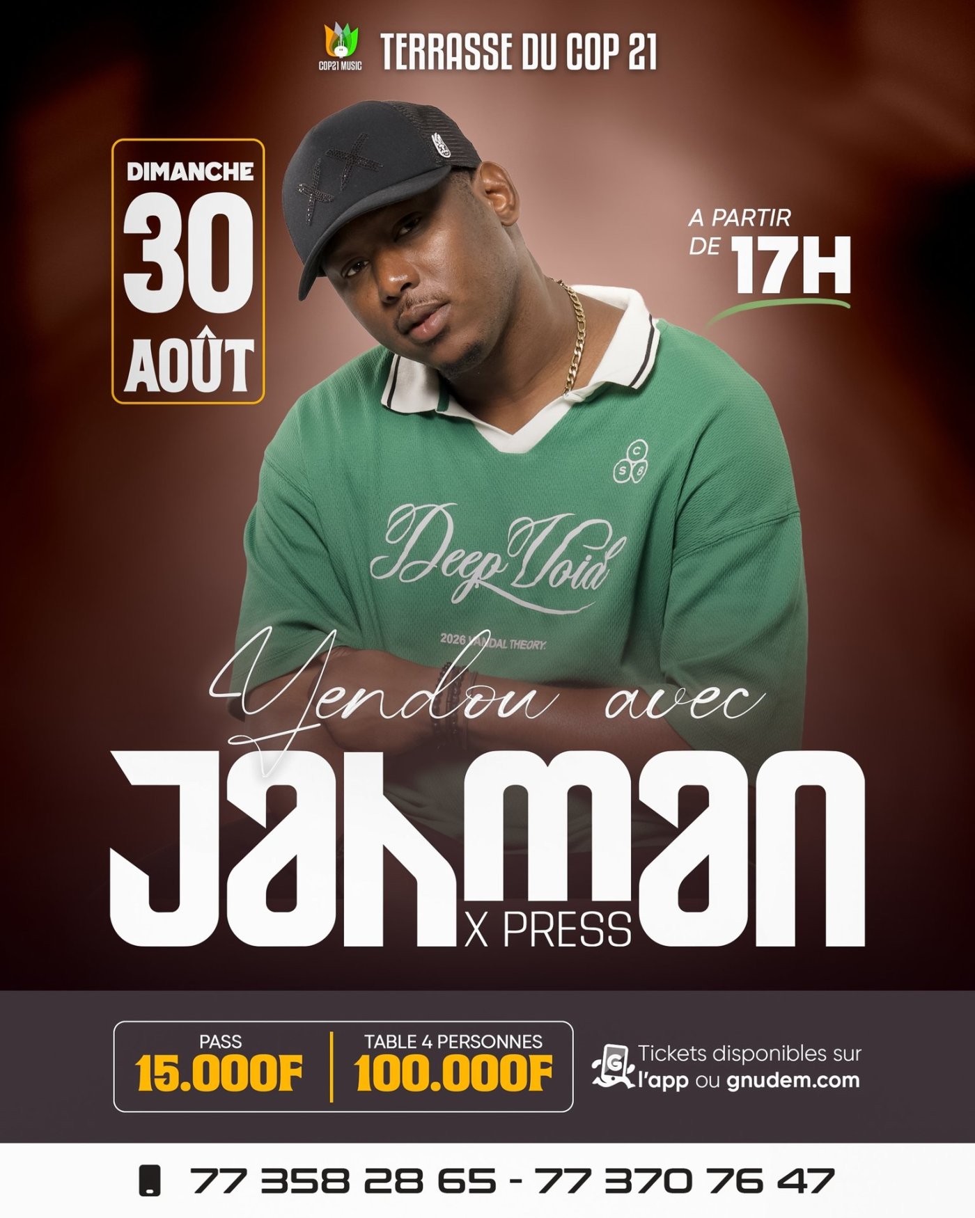 Soirée avec Jahman X Press