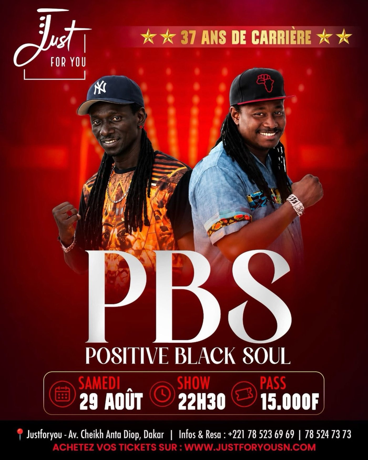 PBS - Positive Black Soul : 37 ans de carrière