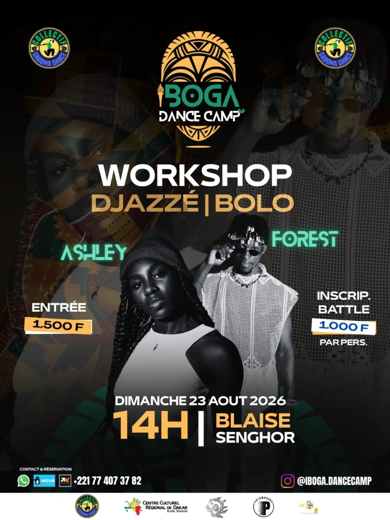 WORKSHOP DJAZZÉ | BOLO avec Ashley & Forest