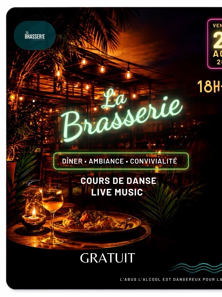 Cours de Danse & Live Music à La Brasserie
