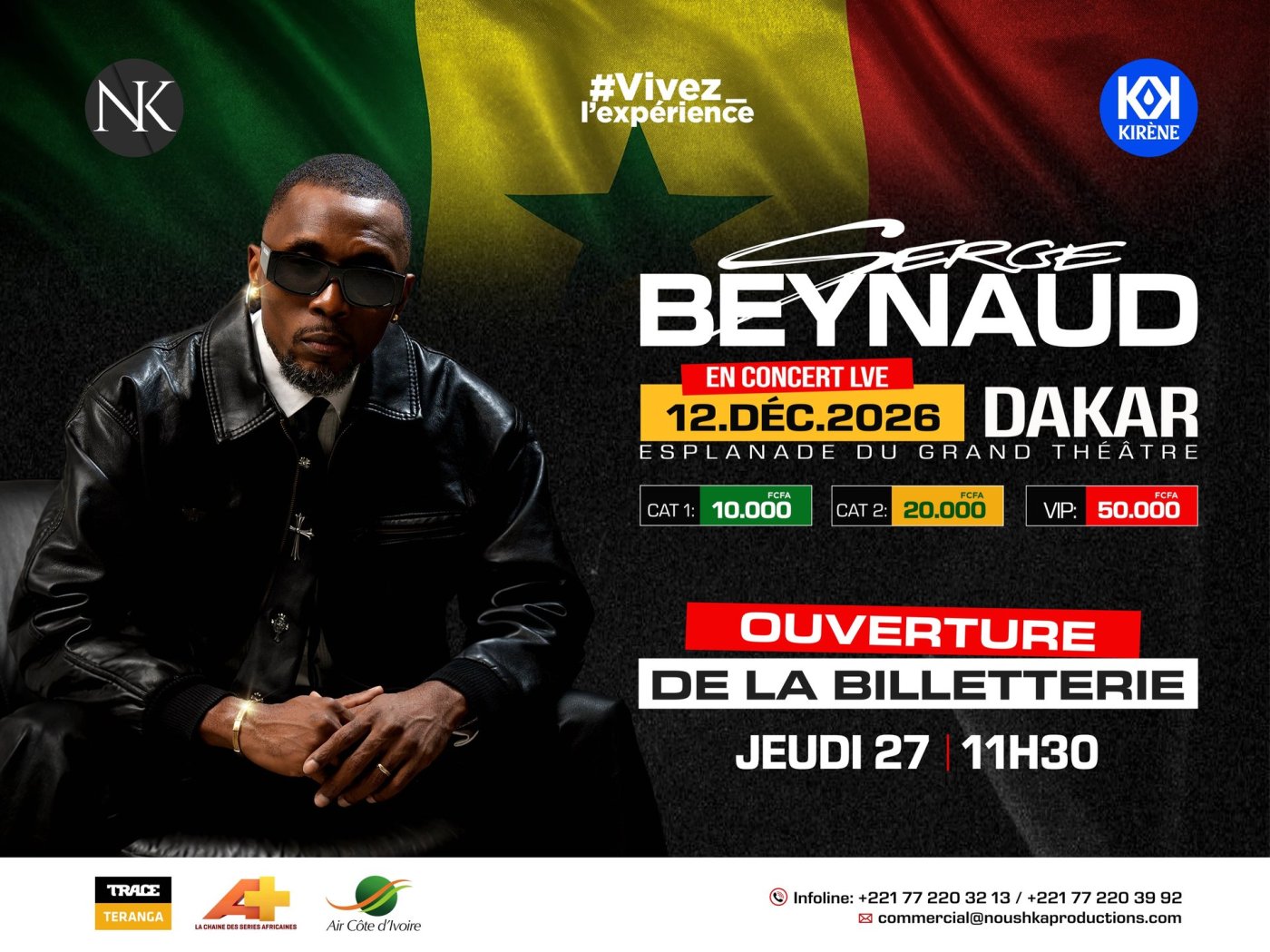 Serge Beynaud en Concert Live