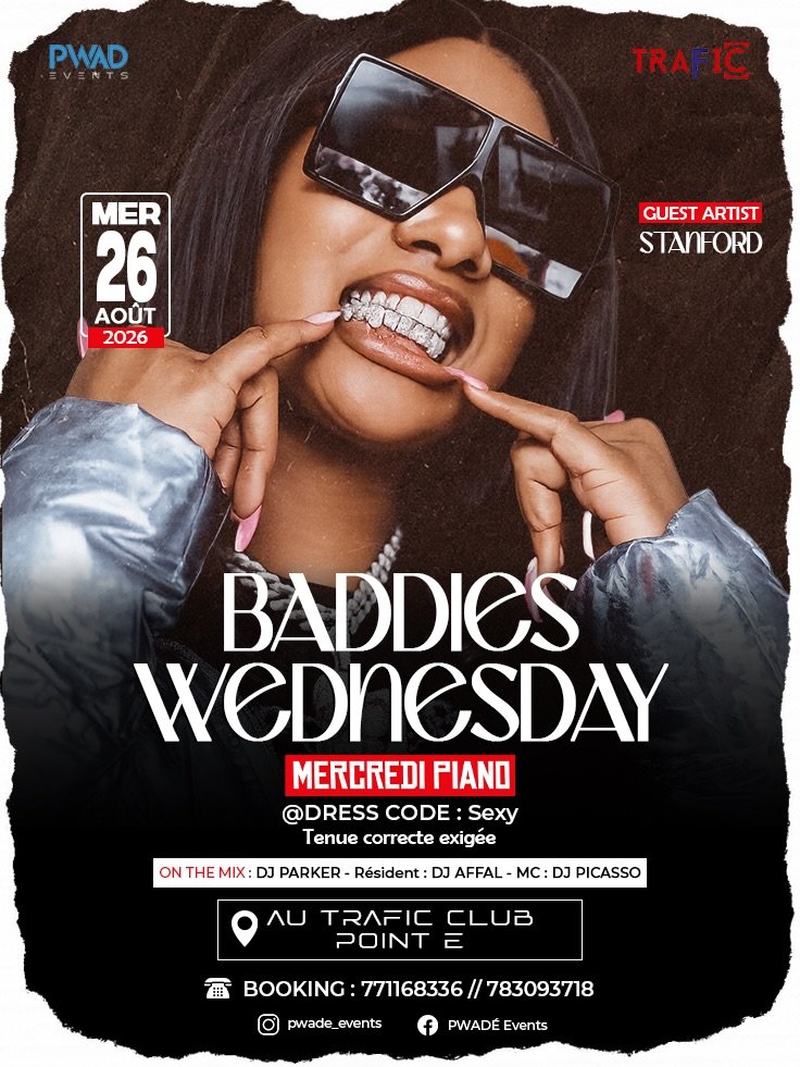 BADDIES WEDNESDAY - MERCREDI PIANO