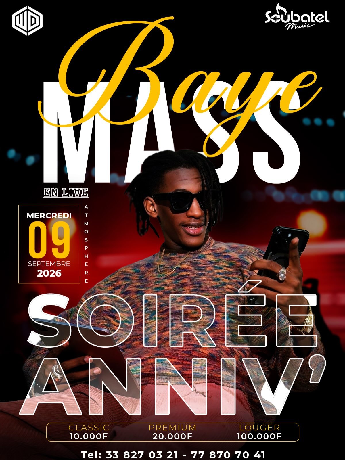 Bayé Mass en Live - Soirée Anniversaire
