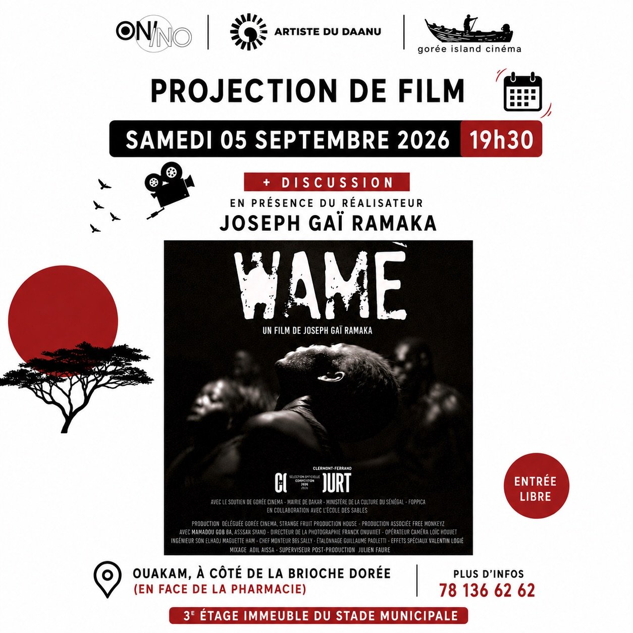 Projection de film : Wamè