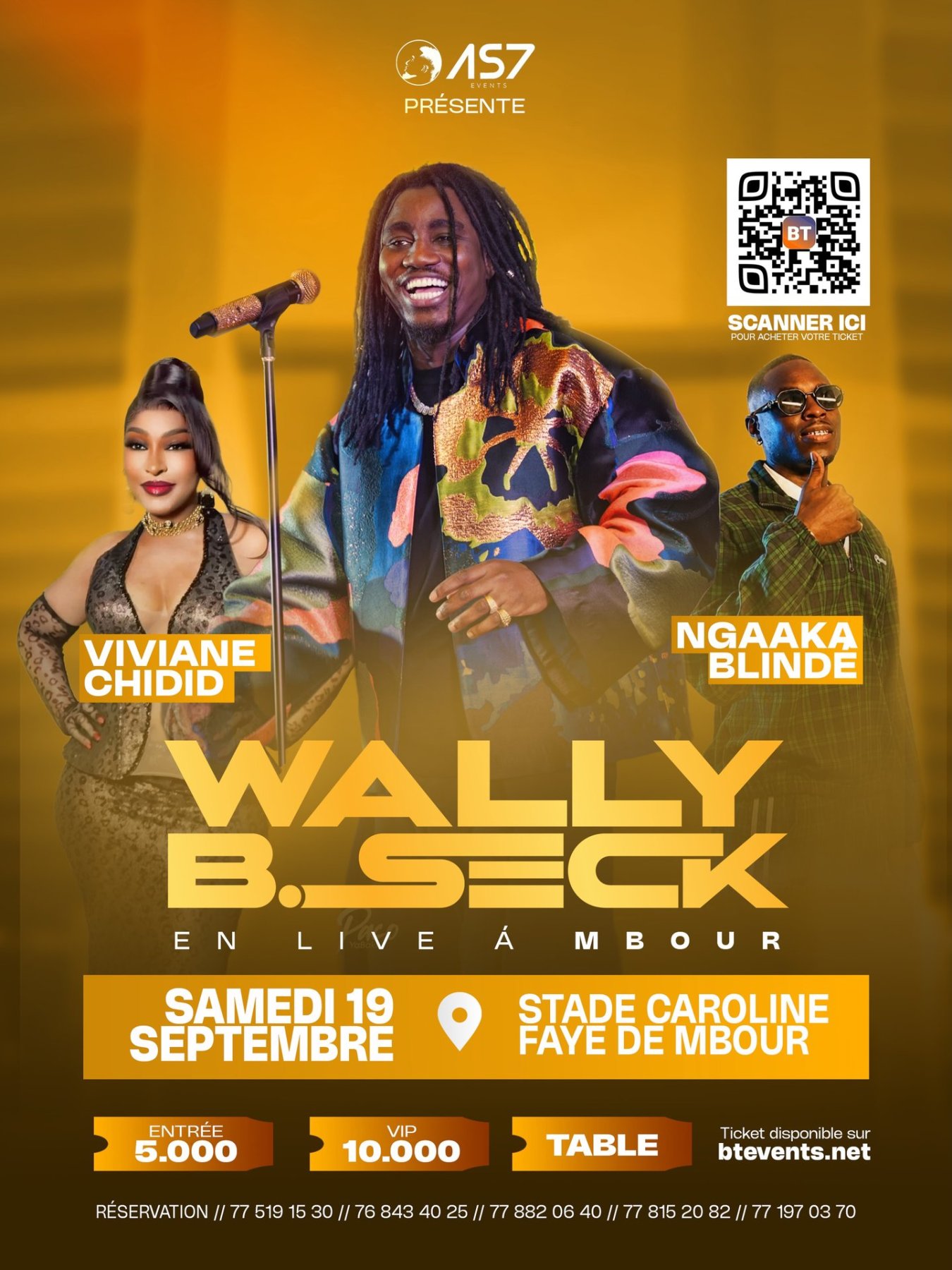 Wally B. Seck en Live à Mbour