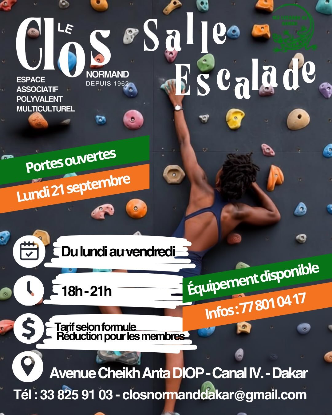 Portes Ouvertes - Salle d'Escalade au Clos Normand