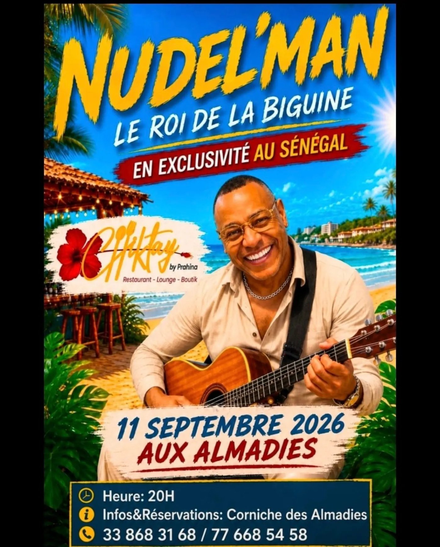 Nudelman : Le Roi de la Biguine en exclusivité au Sénégal